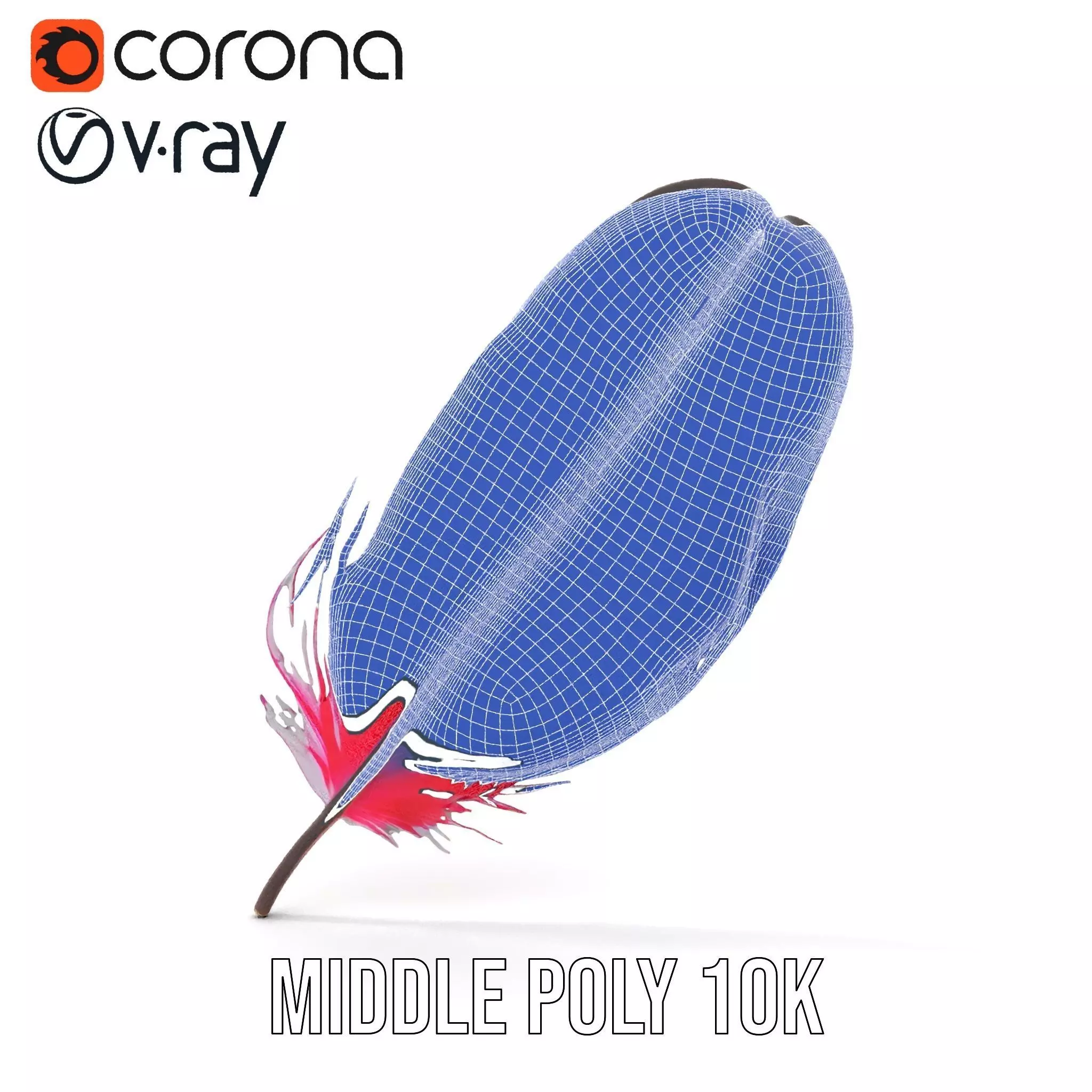 Rainbow Feather model pack Texture_29