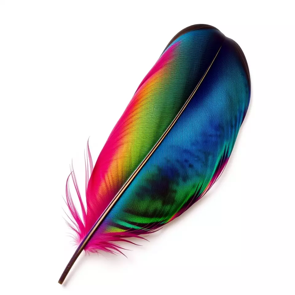 Rainbow Feather model pack Texture_2