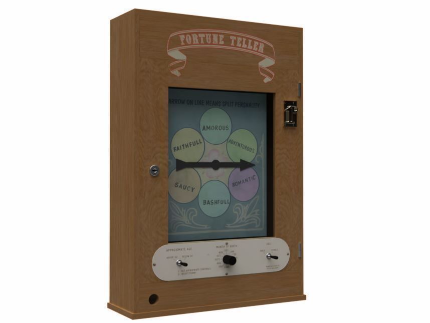 Fairground Fortune Teller 3D model_2