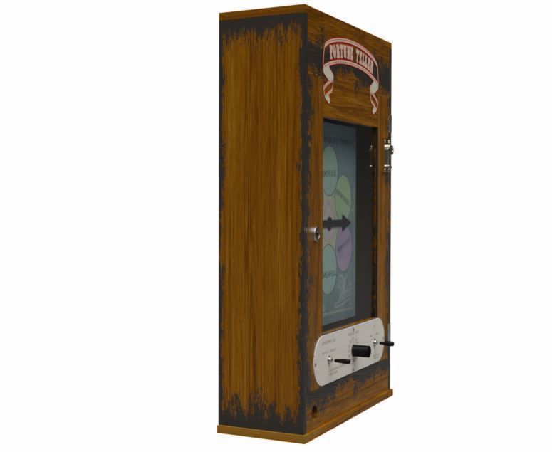 Fairground Fortune Teller 3D model_3