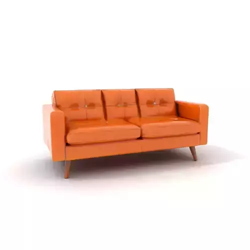 Modern Leather Sofa model pack