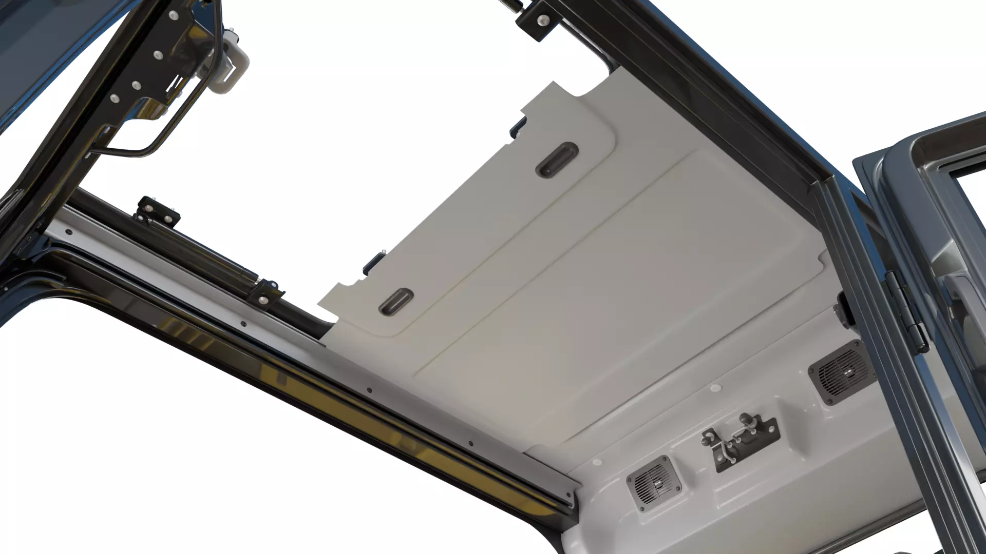 CAT excavator 312F 313F High Quality Cab 3D model_21