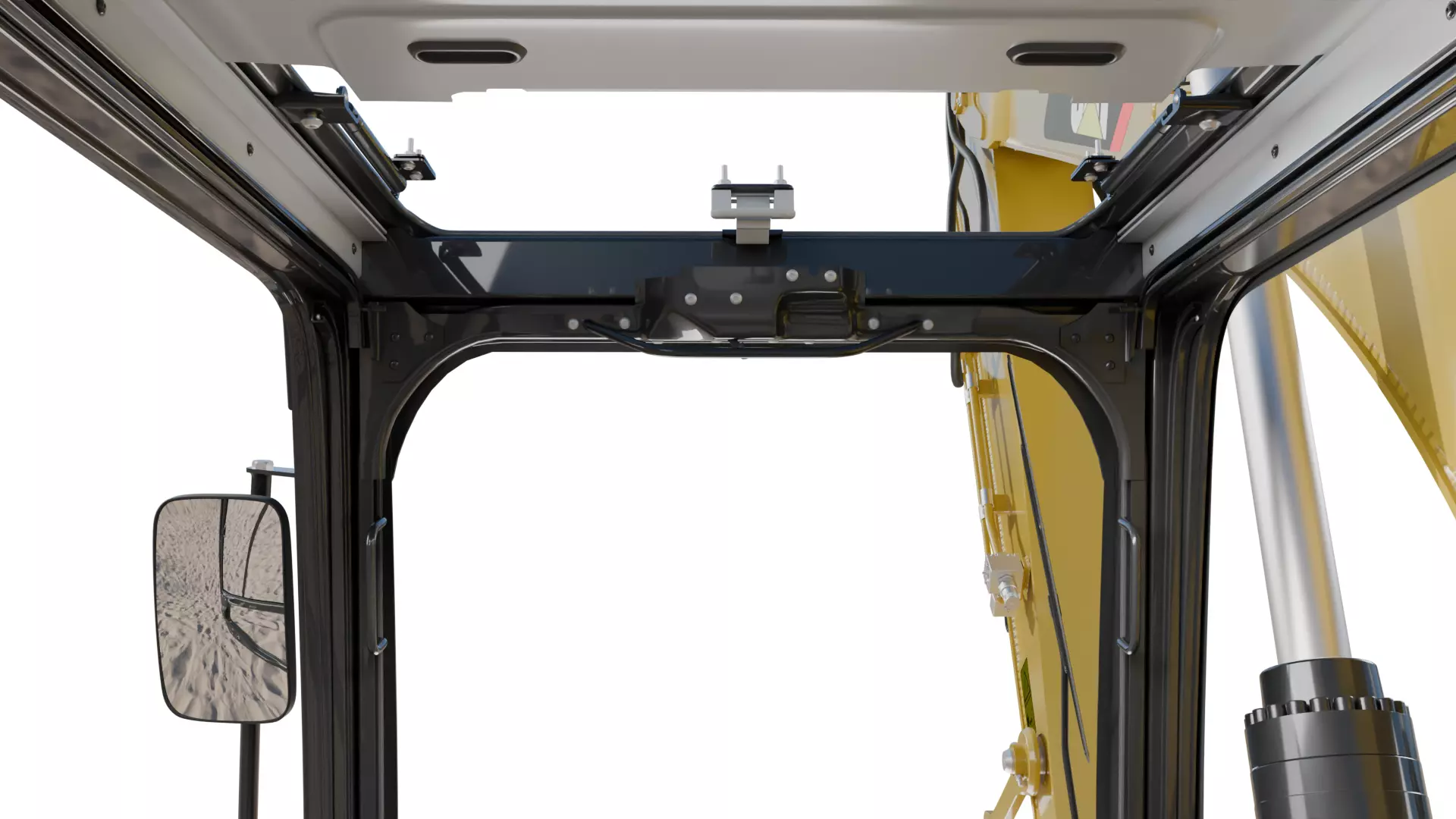 CAT excavator 312F 313F High Quality Cab 3D model_20