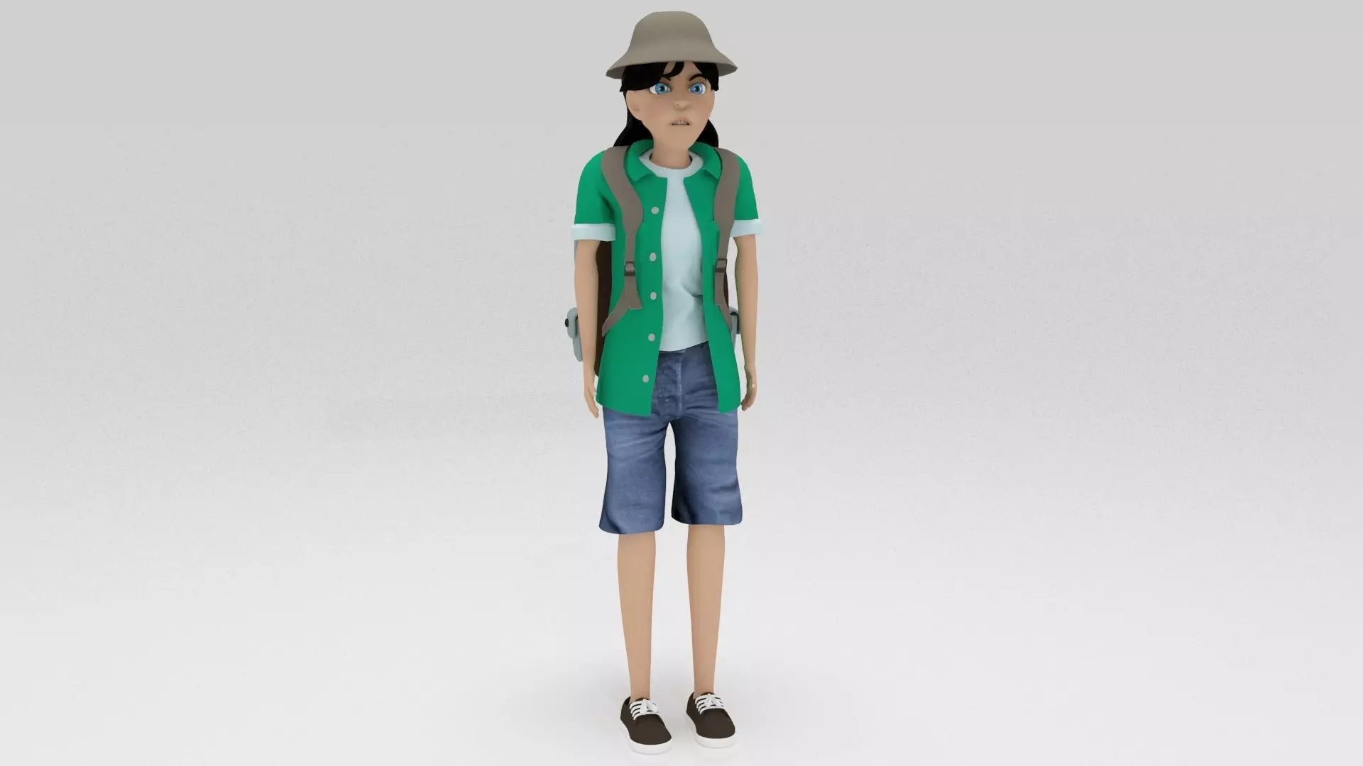 Character All Pack 02 Rigged   Low-poly 3D model_32