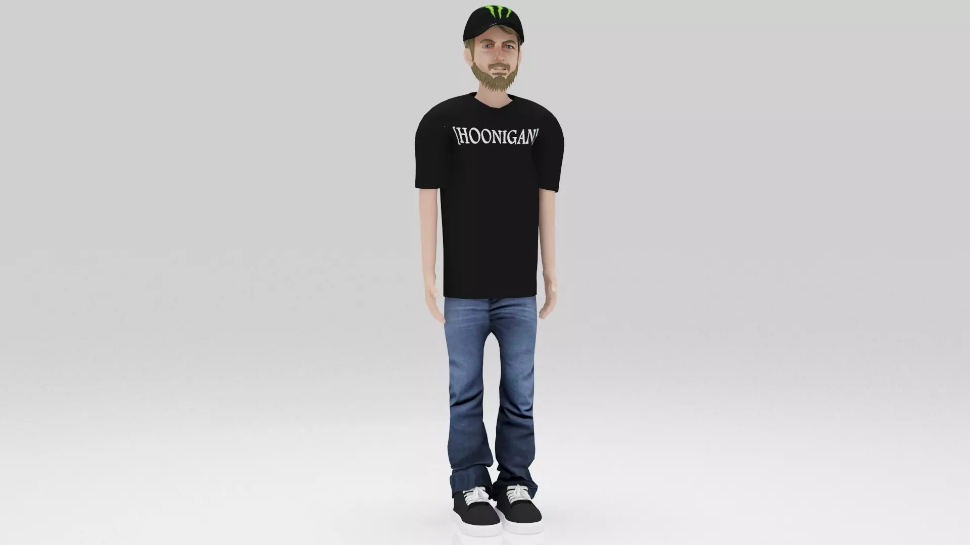 Character All Pack 02 Rigged   Low-poly 3D model_24