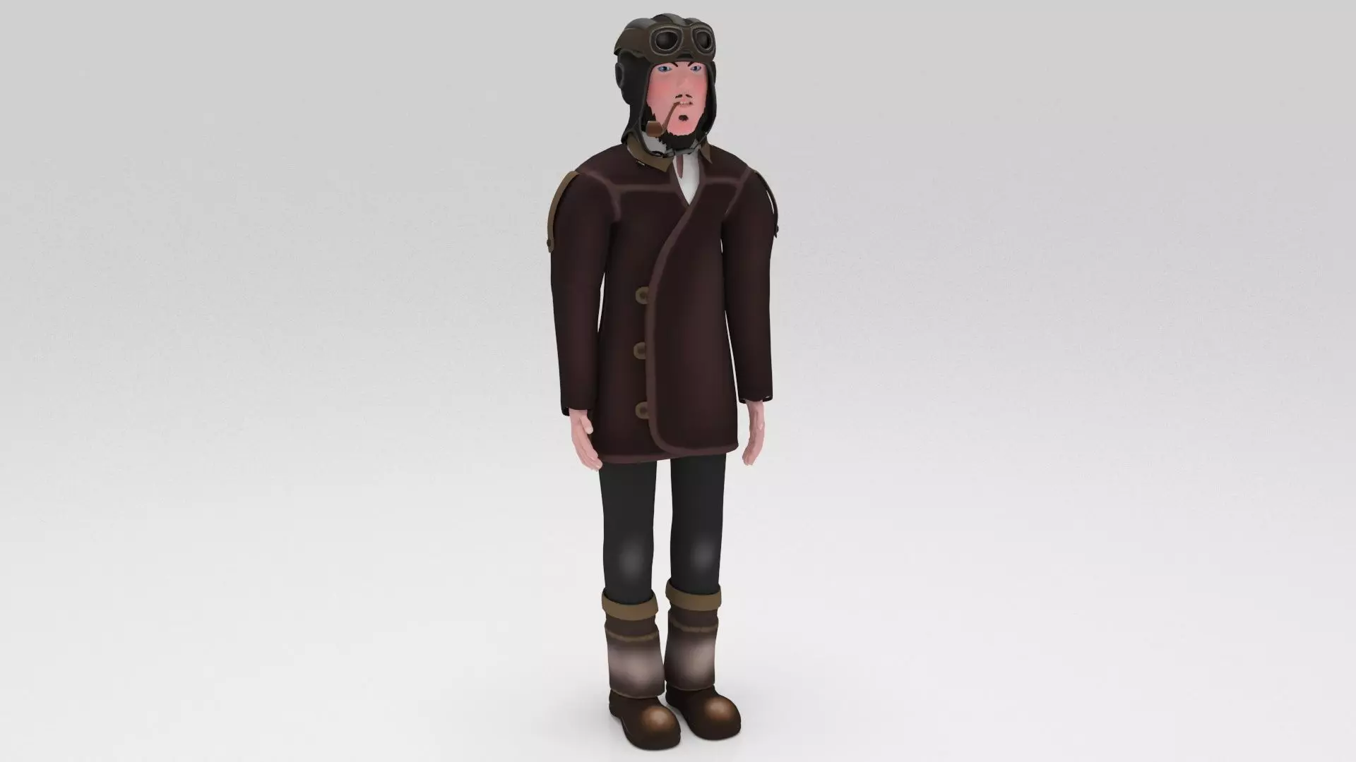 Character All Pack 02 Rigged   Low-poly 3D model_2