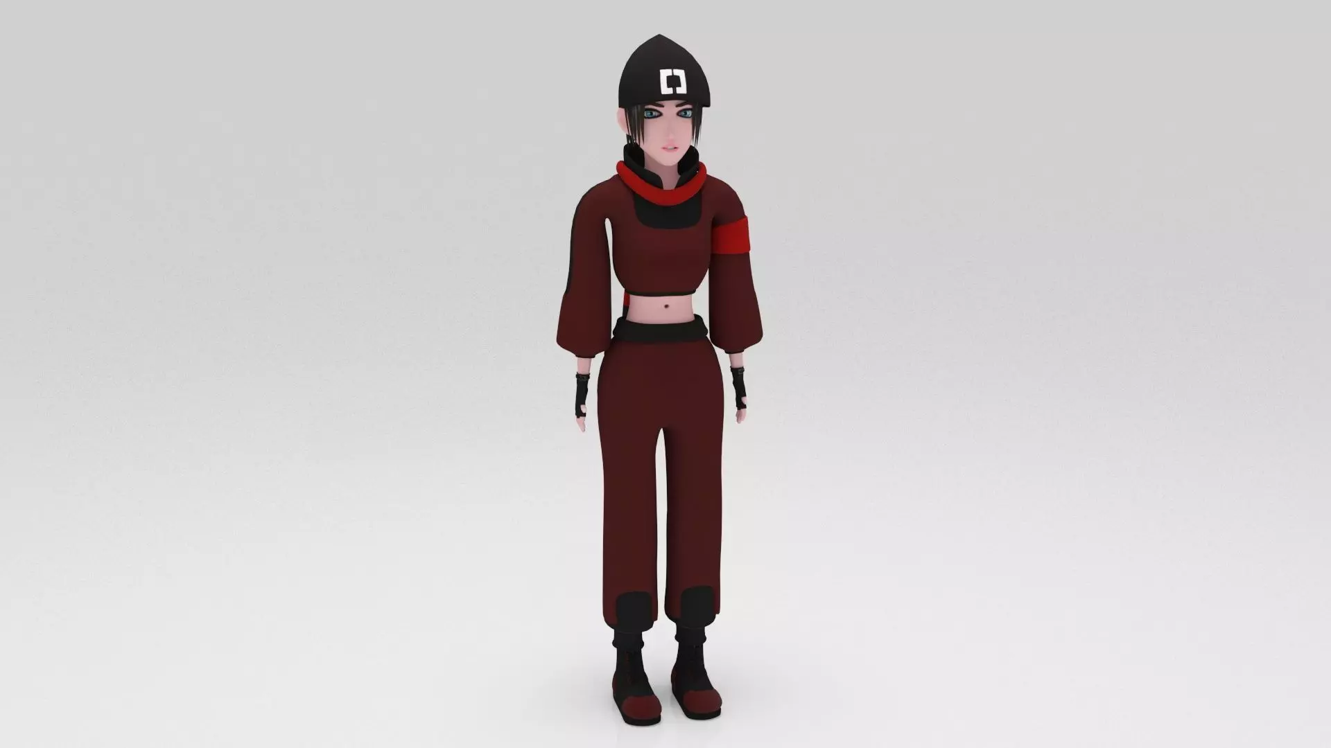 Character All Pack 02 Rigged   Low-poly 3D model_13