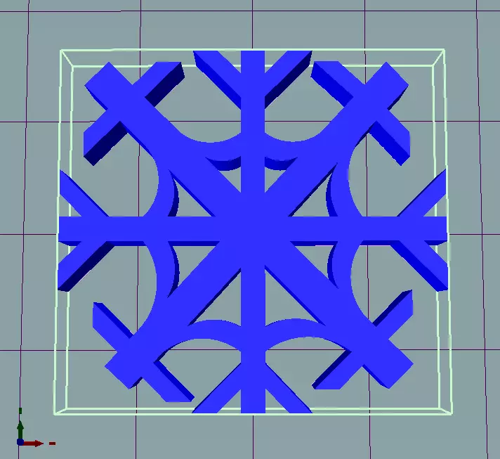 Snowflake Free 3D print model_0