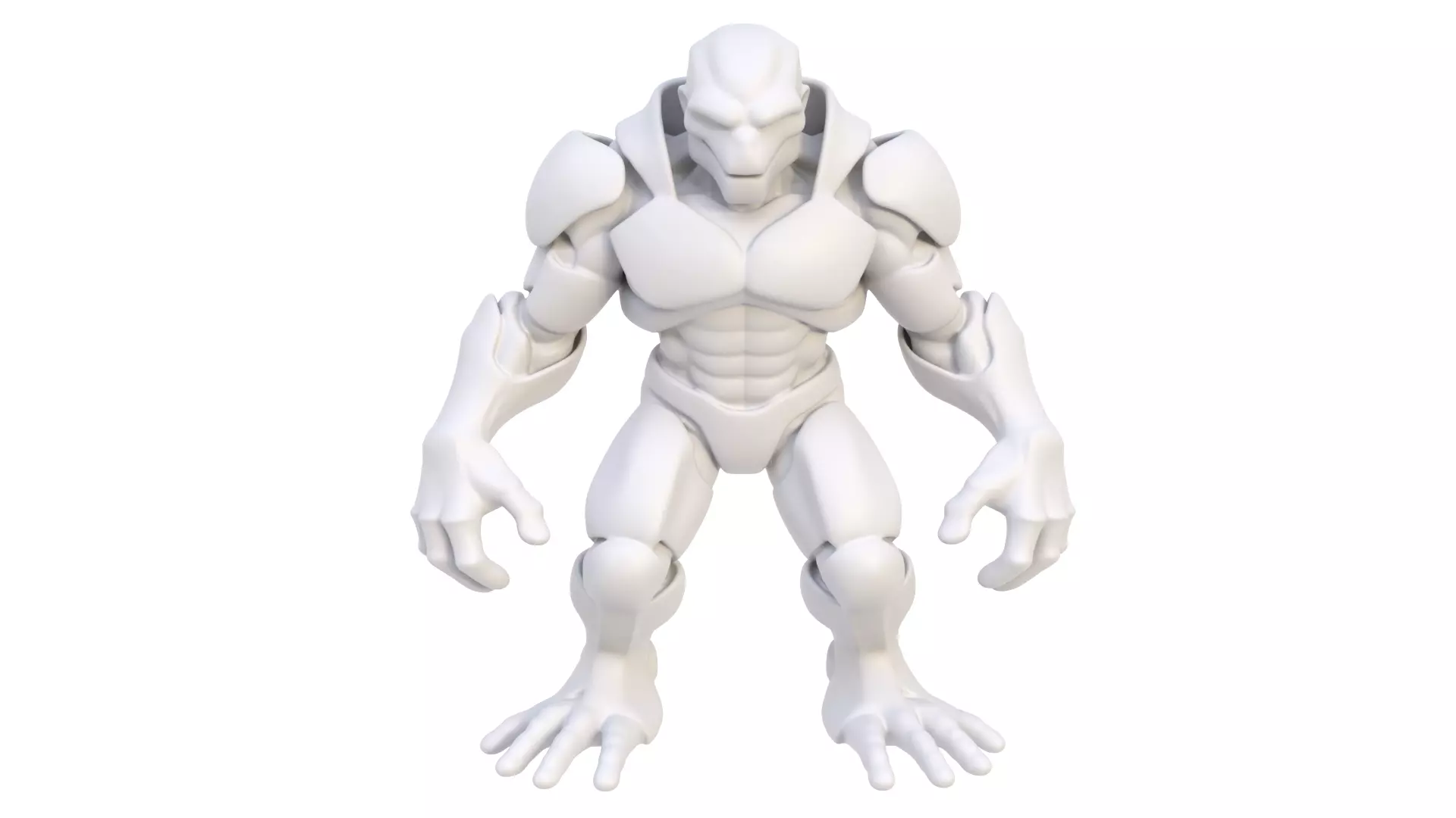 Monster character 08 3D model_8