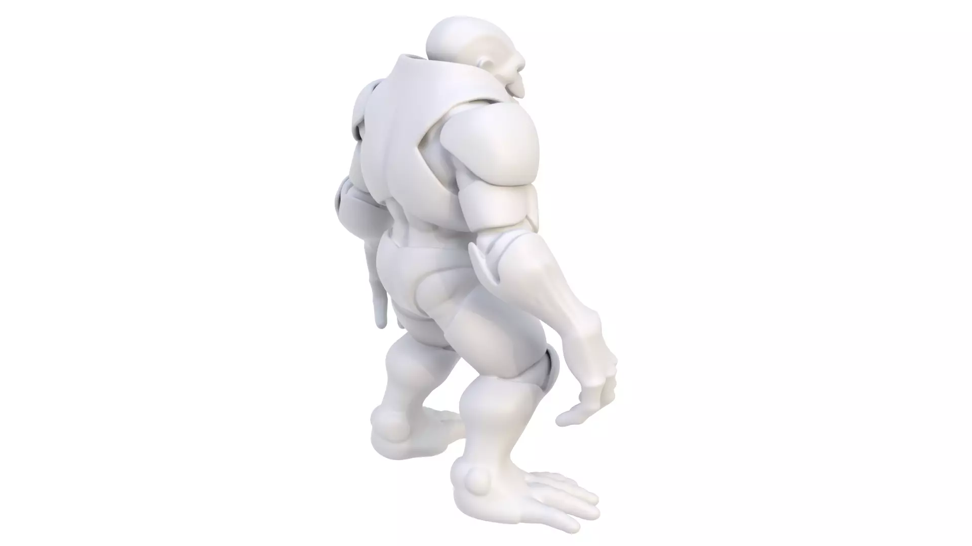 Monster character 08 3D model_6