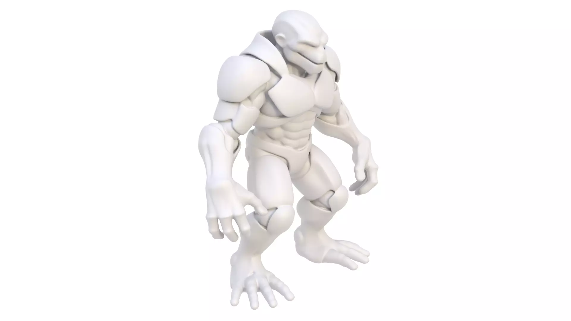 Monster character 08 3D model_7