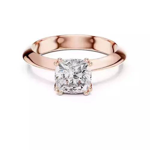 Diamond Engagement Wedding Ring 3DM STL Video 3D print model