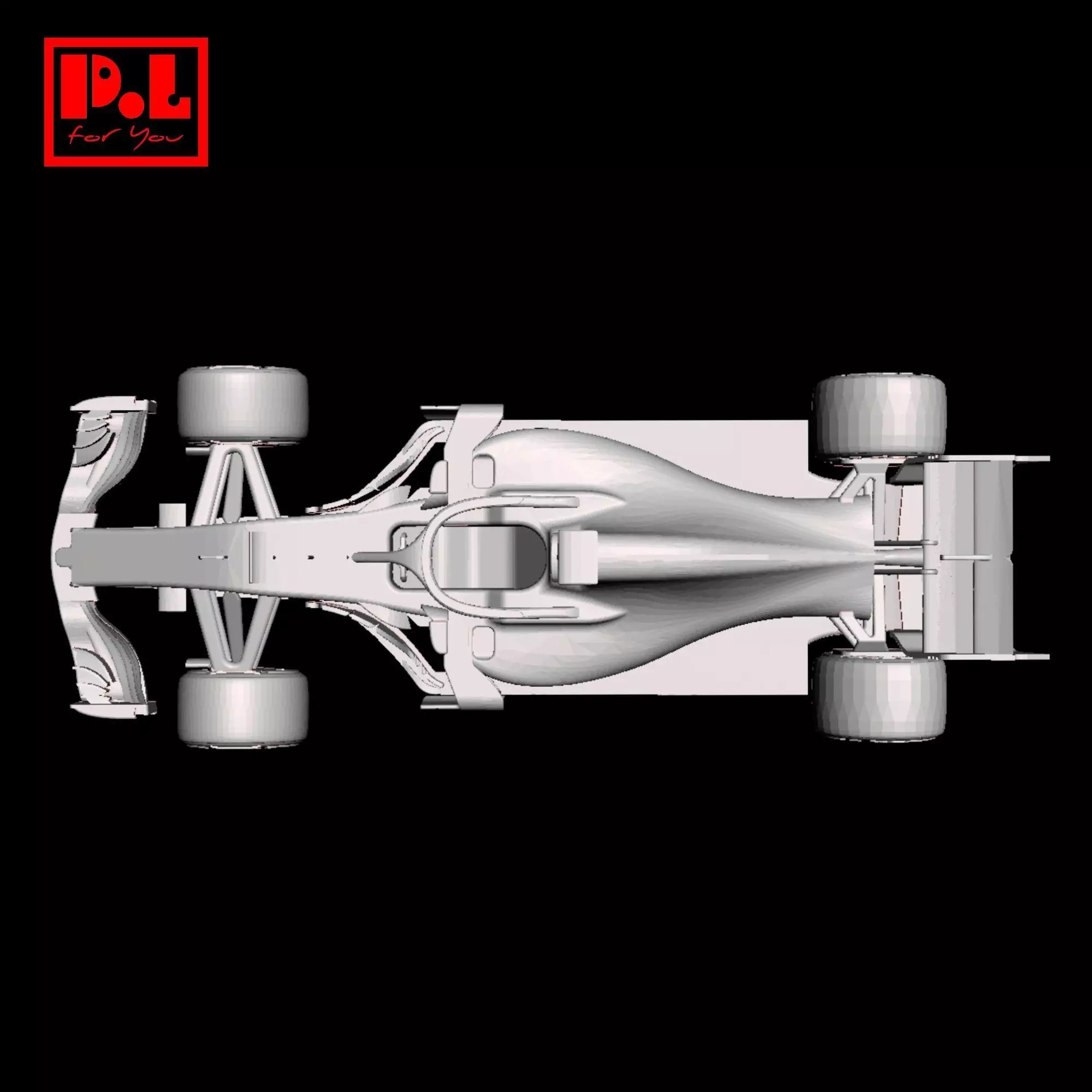 Formula 1 - Ferrari SF71H 2018 3D print model_3