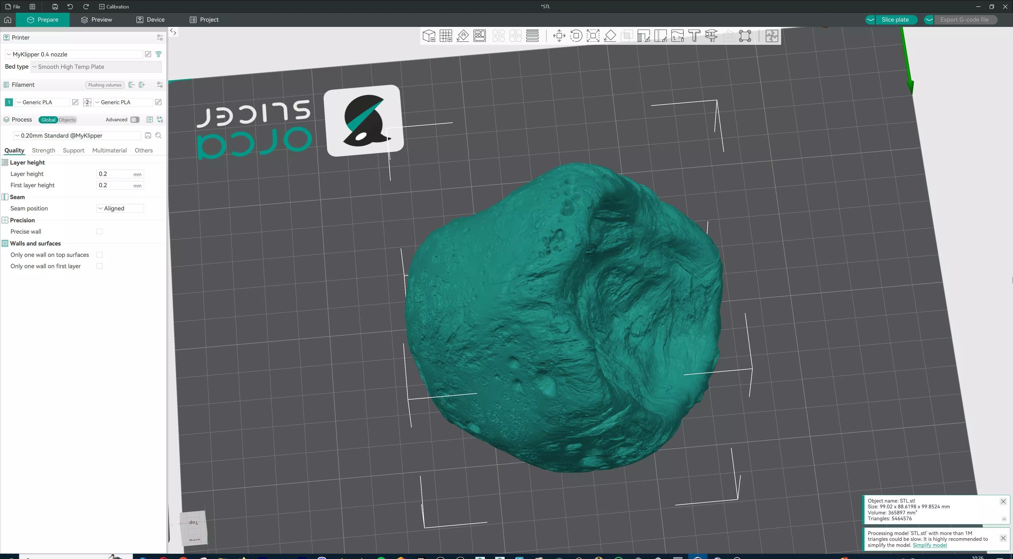 Realistic Asteroid Space Rock 3D print model_22