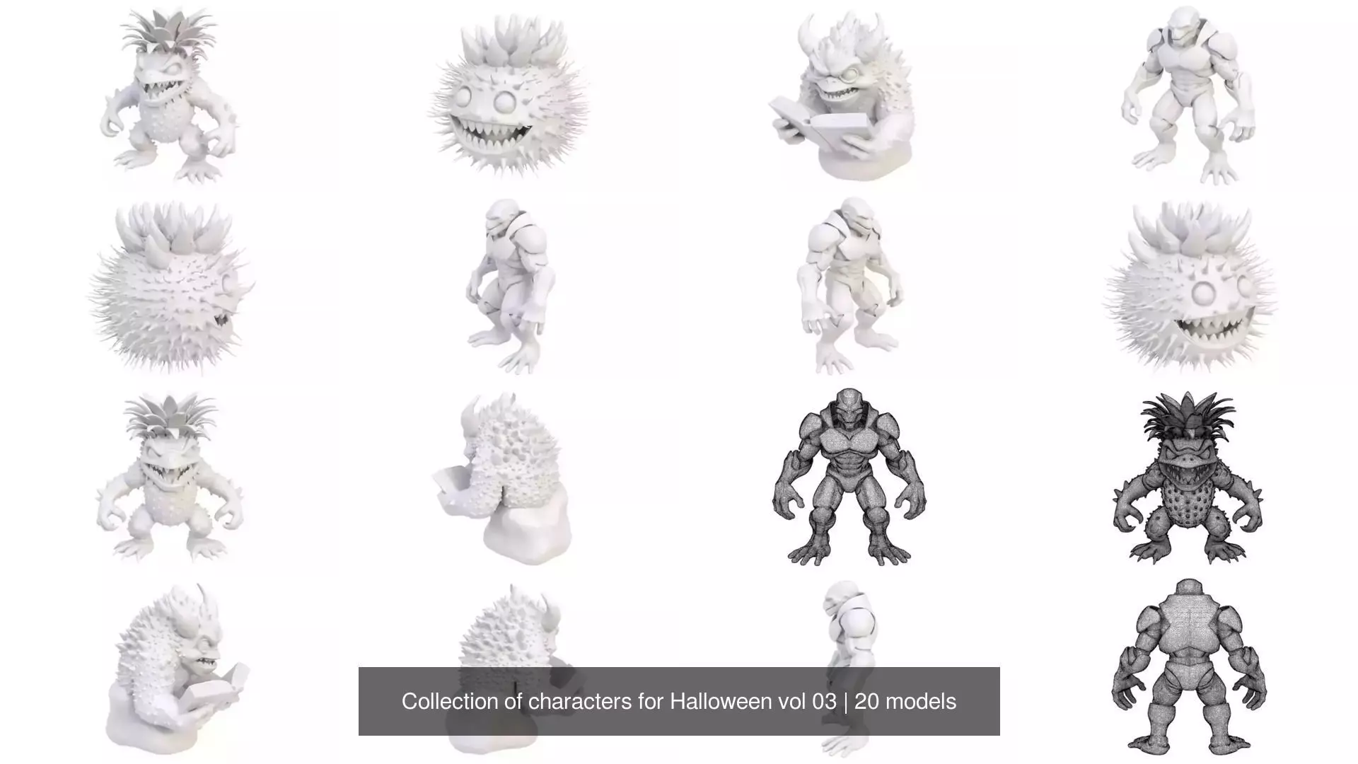 Collection of characters for Halloween vol 03 _22