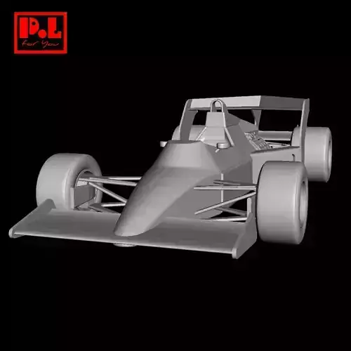 Formula 1 - Tyrrell 012 Boomerang F1 1985 3D print model