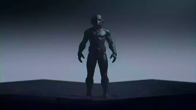 Ant-Man Suit 3D Model  PolyJet Ready  Full Color PLY