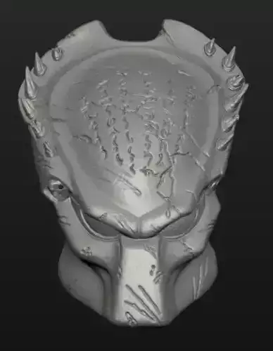 Wolf Predator bio helmet AVP 3D print model