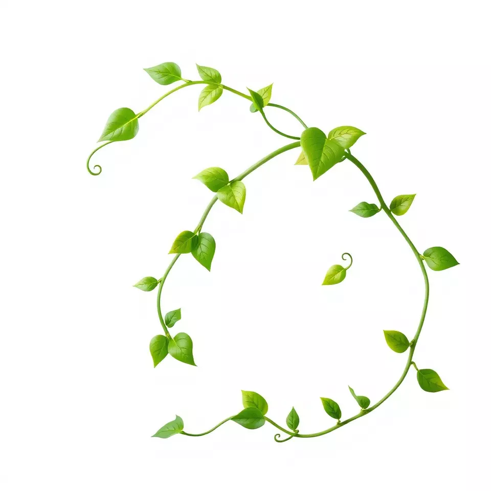 Vibrant Leafy Vine model pack Low-poly 3D model_2