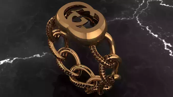 gucci ring and bracelet