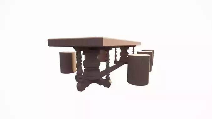 Wooden table
