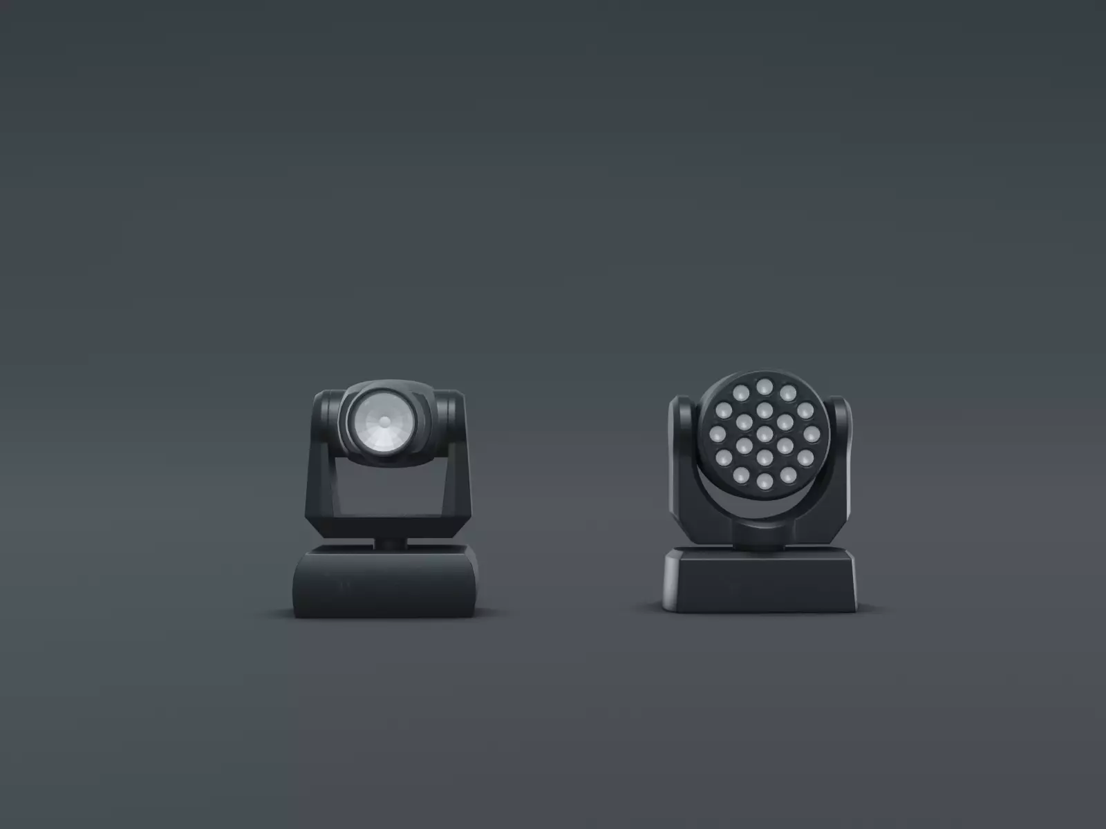 3D LED Wash model Low-poly 3D model_8