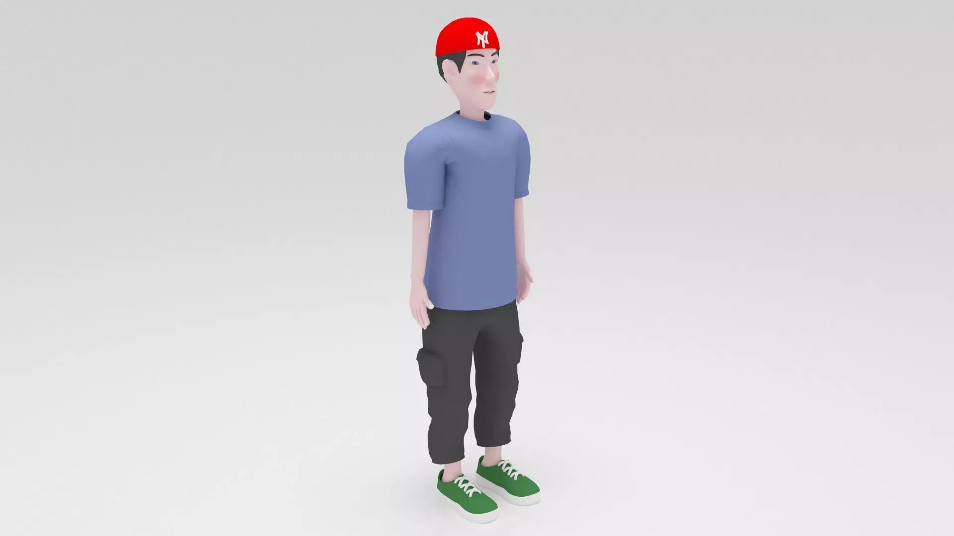 Character  All Pack 03 Rigged   Low-poly 3D model_10
