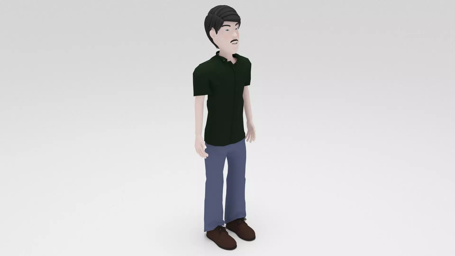 Character  All Pack 03 Rigged   Low-poly 3D model_6