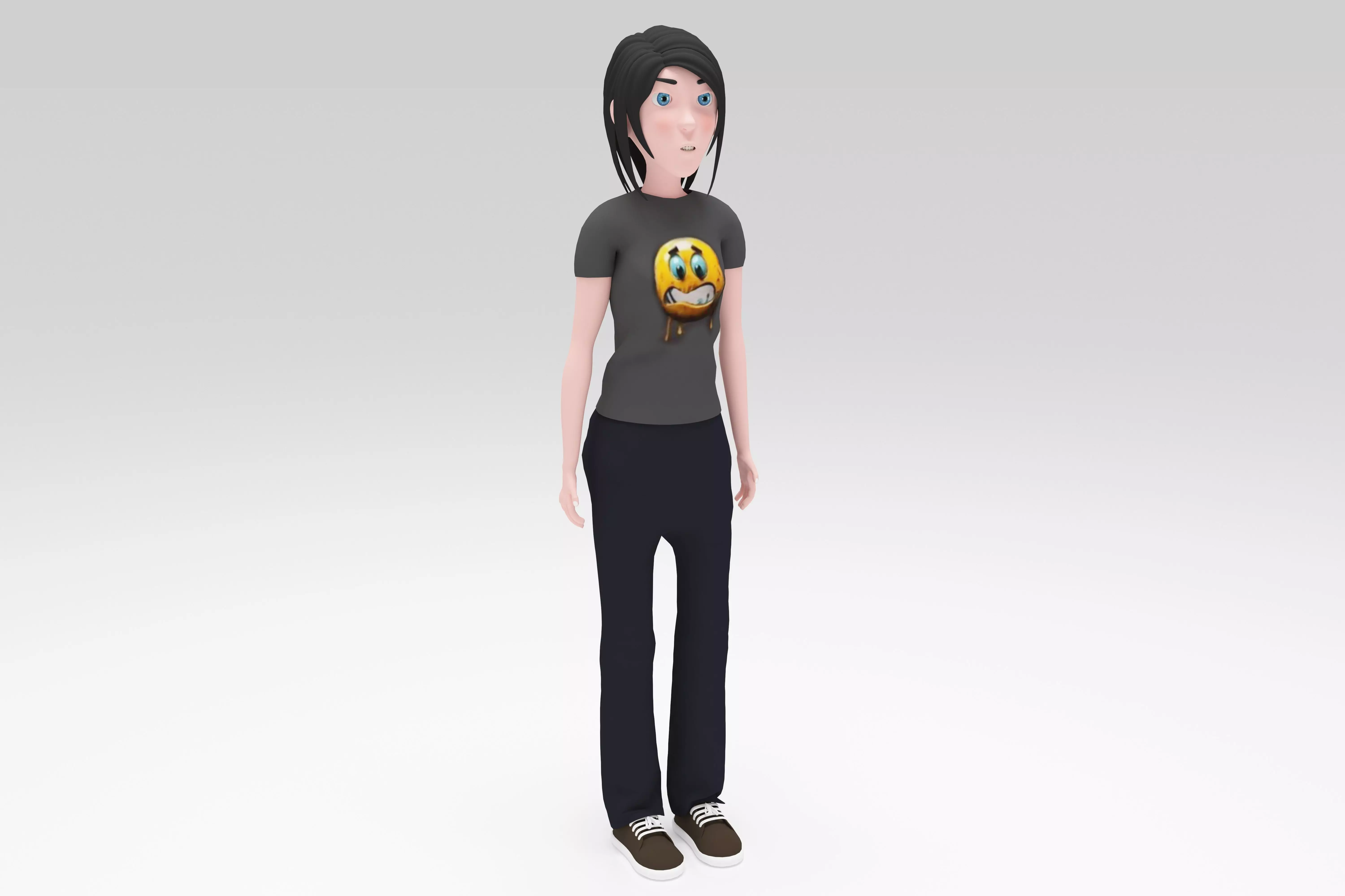 Character  All Pack 03 Rigged   Low-poly 3D model_15