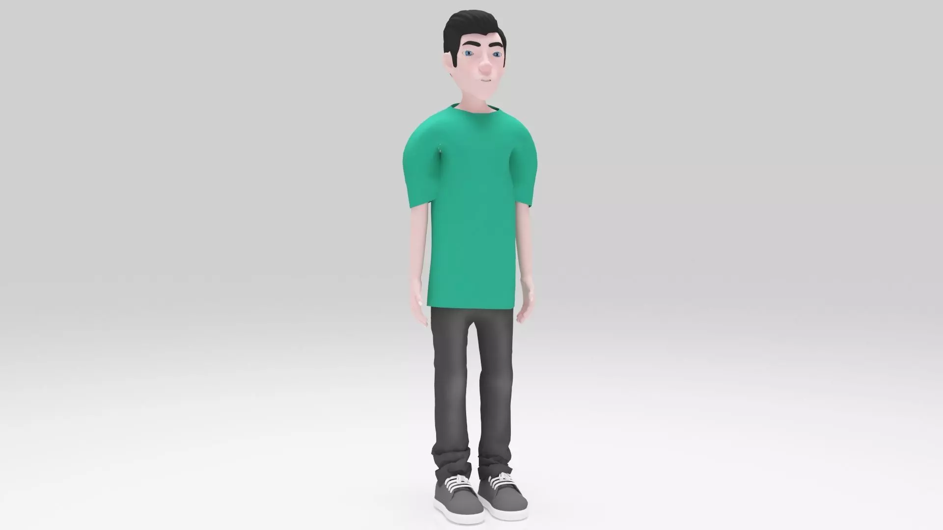 Character  All Pack 03 Rigged   Low-poly 3D model_4