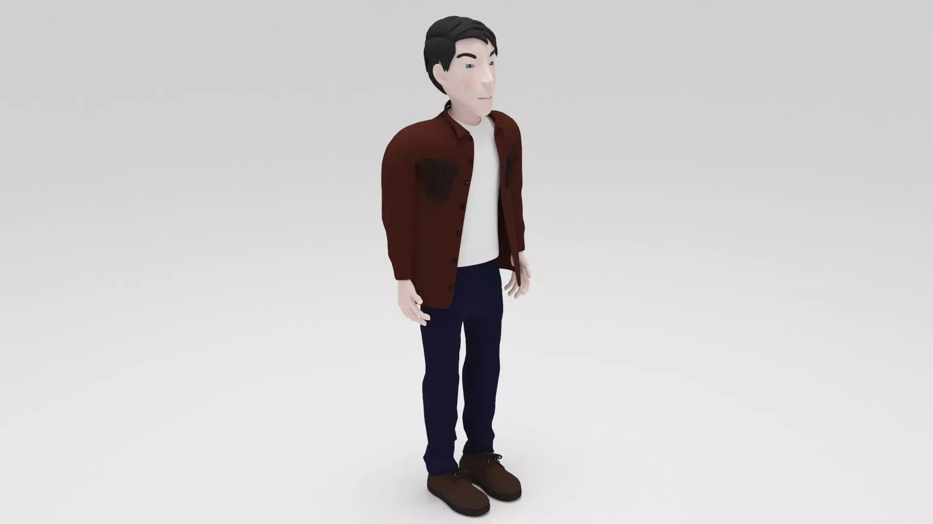 Character  All Pack 03 Rigged   Low-poly 3D model_8