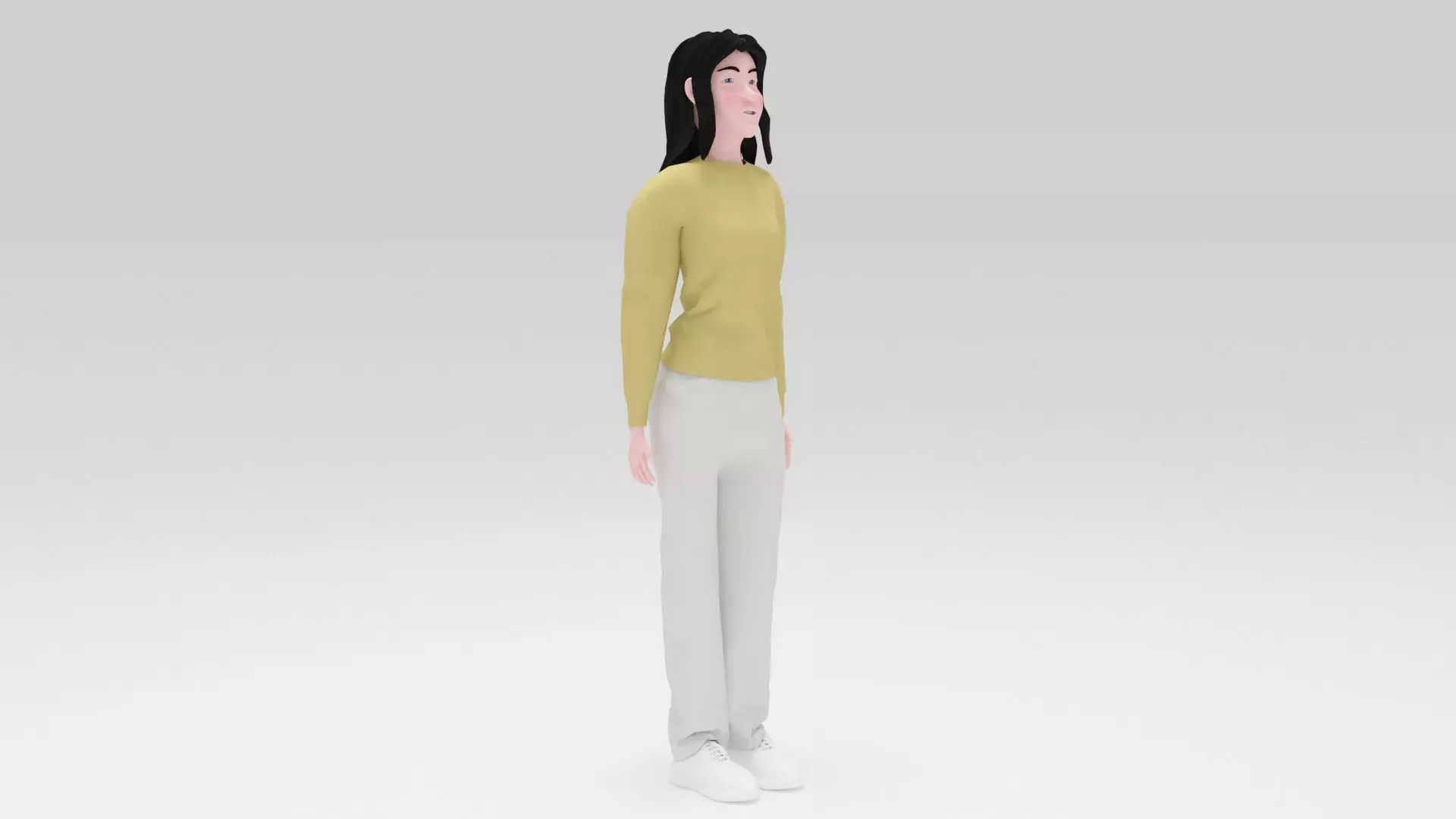 Character  All Pack 03 Rigged   Low-poly 3D model_41