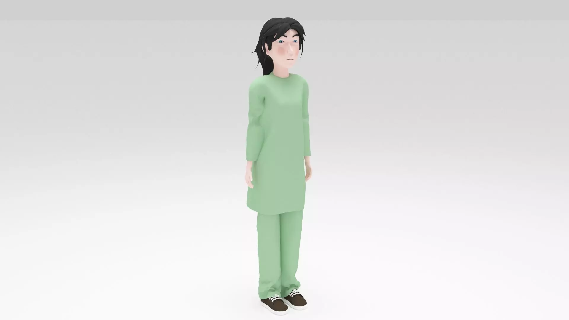 Character  All Pack 03 Rigged   Low-poly 3D model_20