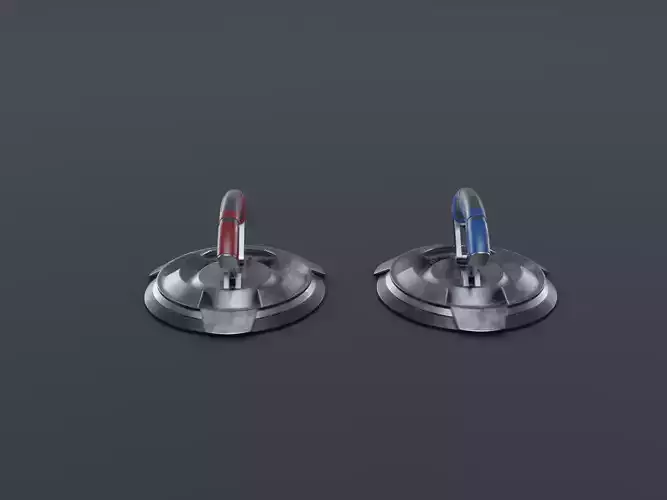 3D Vacuum Magnetic Suction Device Model