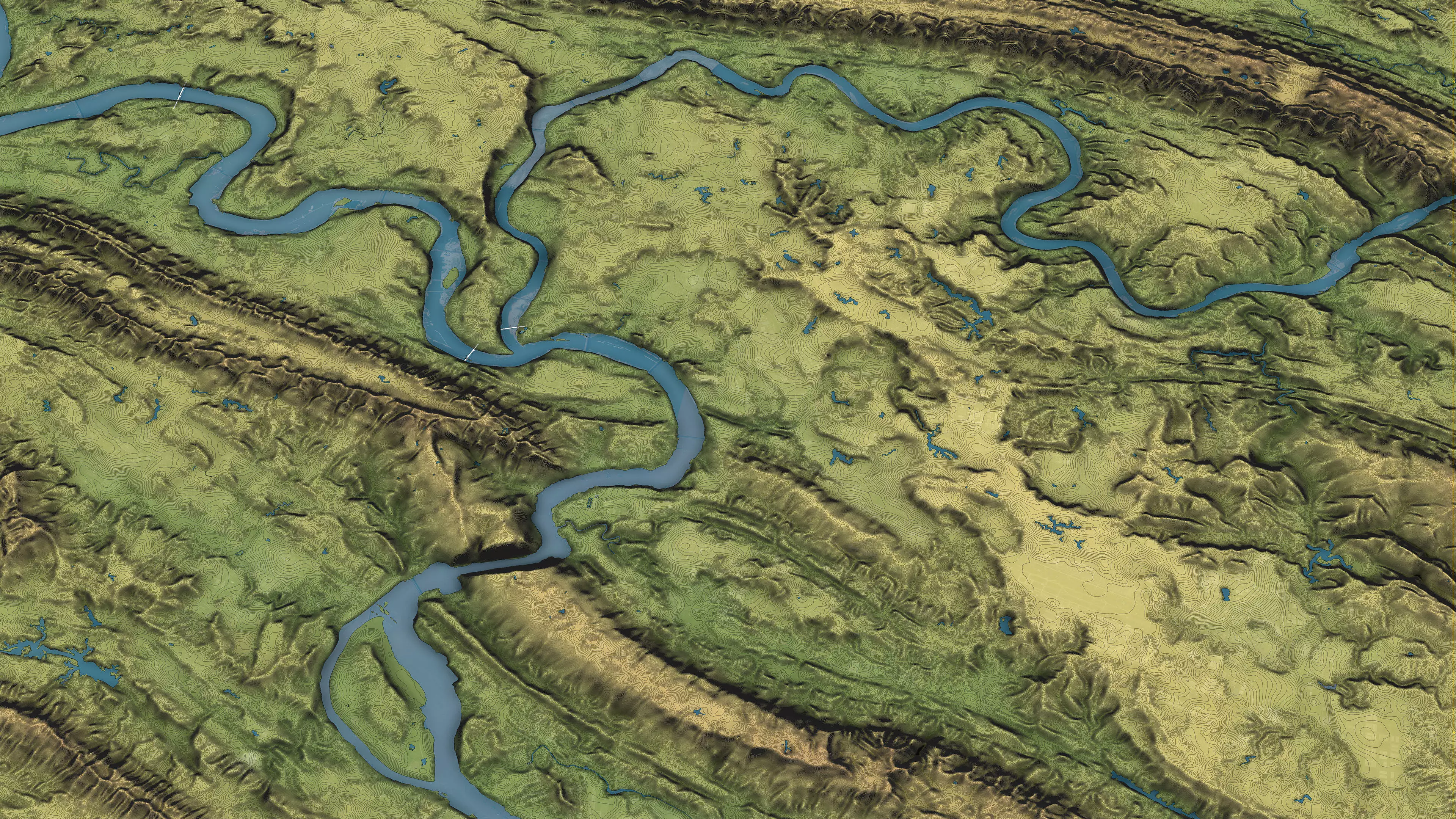 Chongqing - 3D City Topography Terrain 3D Model Collection_36