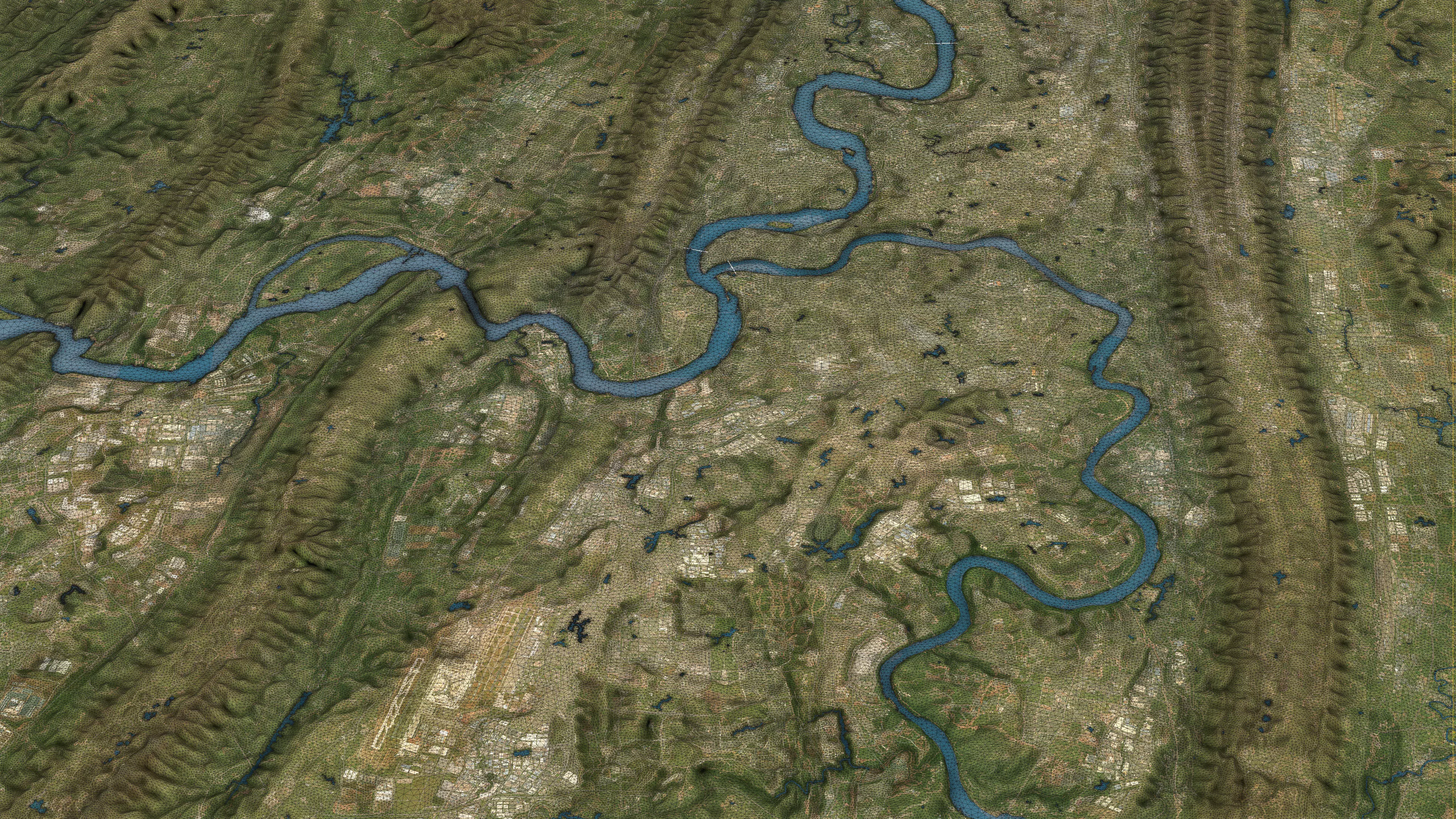 Chongqing - 3D City Topography Terrain 3D Model Collection_15