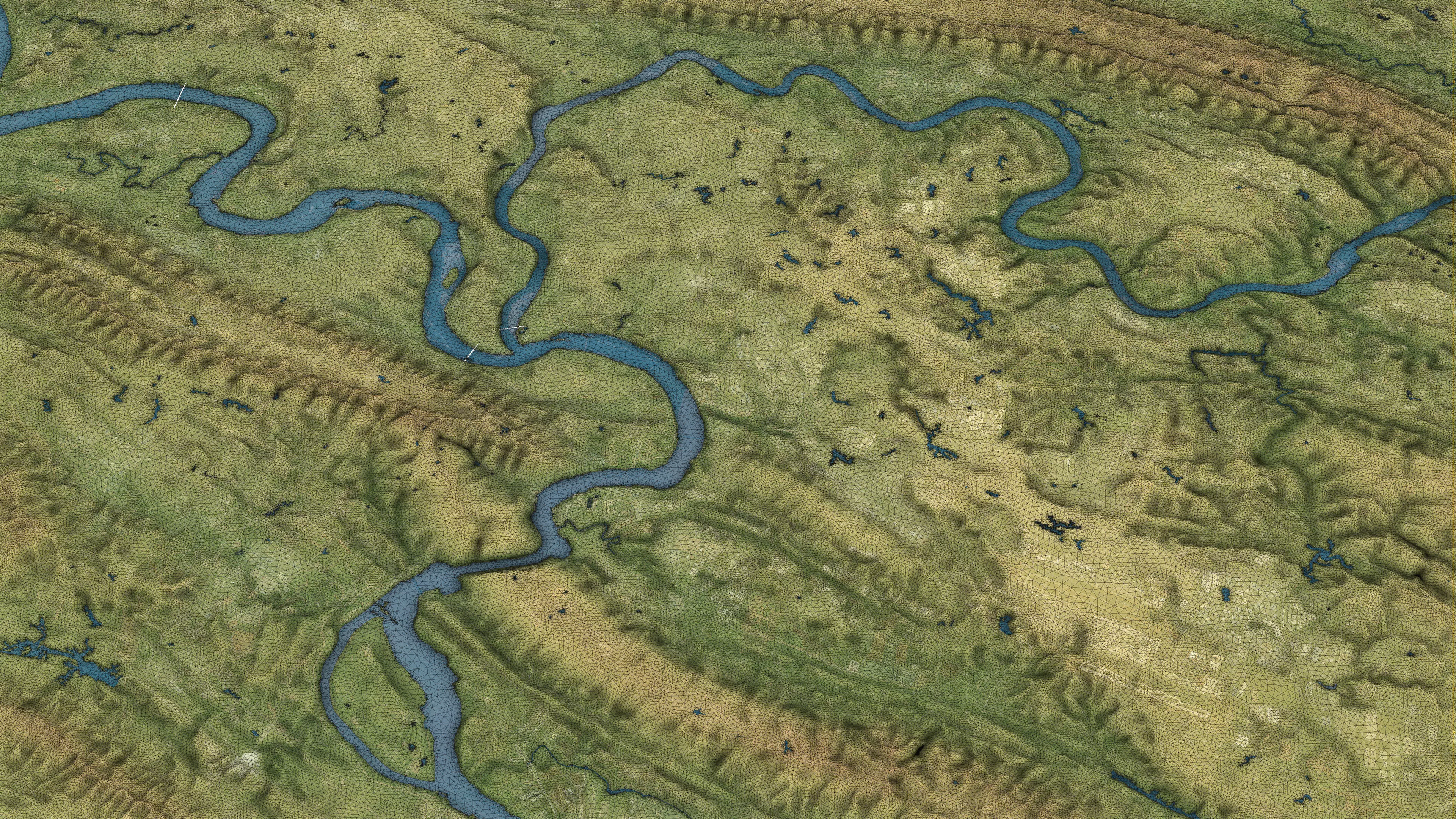 Chongqing - 3D City Topography Terrain 3D Model Collection_24