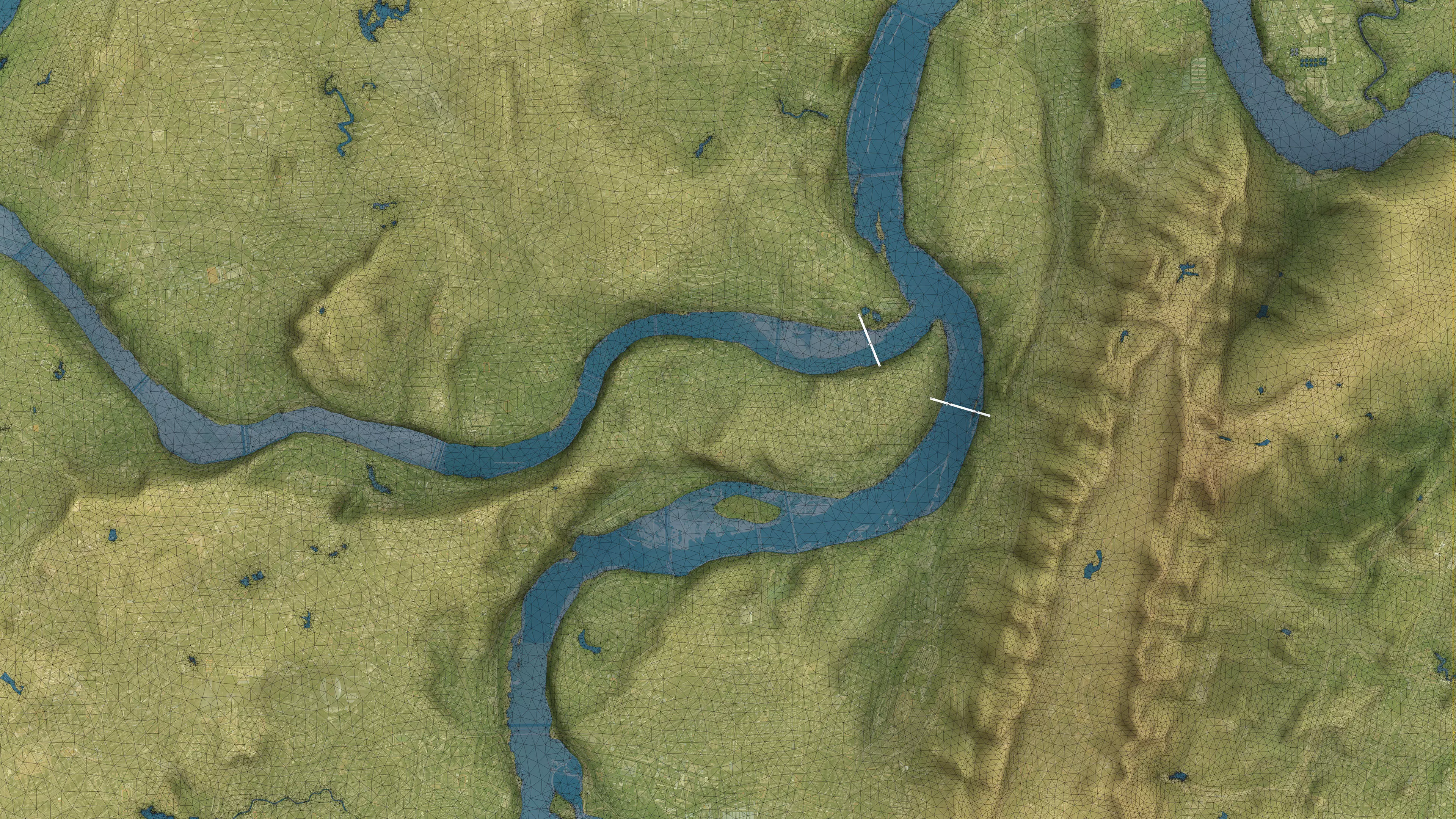 Chongqing - 3D City Topography Terrain 3D Model Collection_4