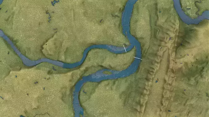 Chongqing - 3D City Topography Terrain 3D Model Pack 5
