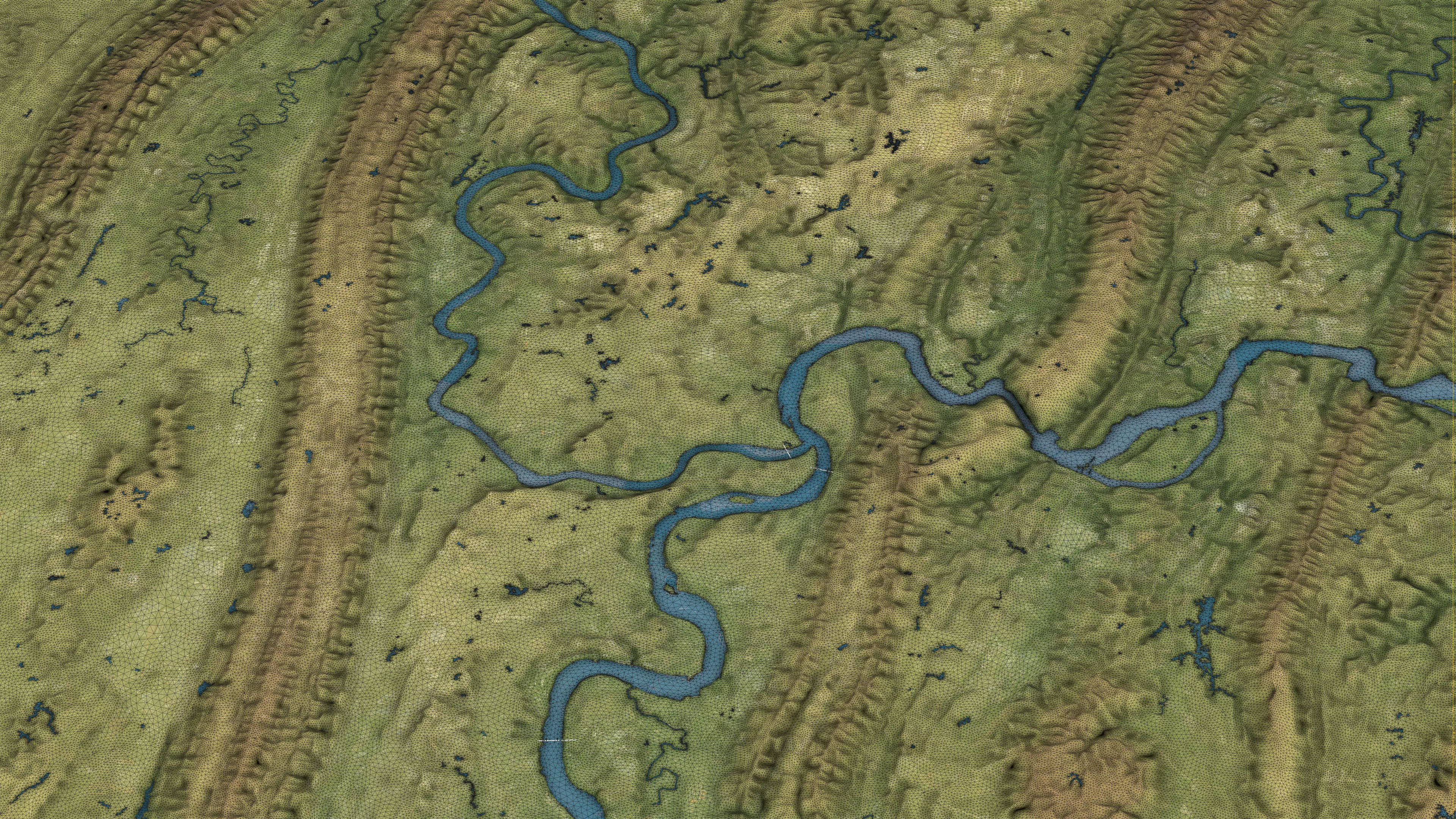 Chongqing - 3D City Topography Terrain 3D Model Collection_31