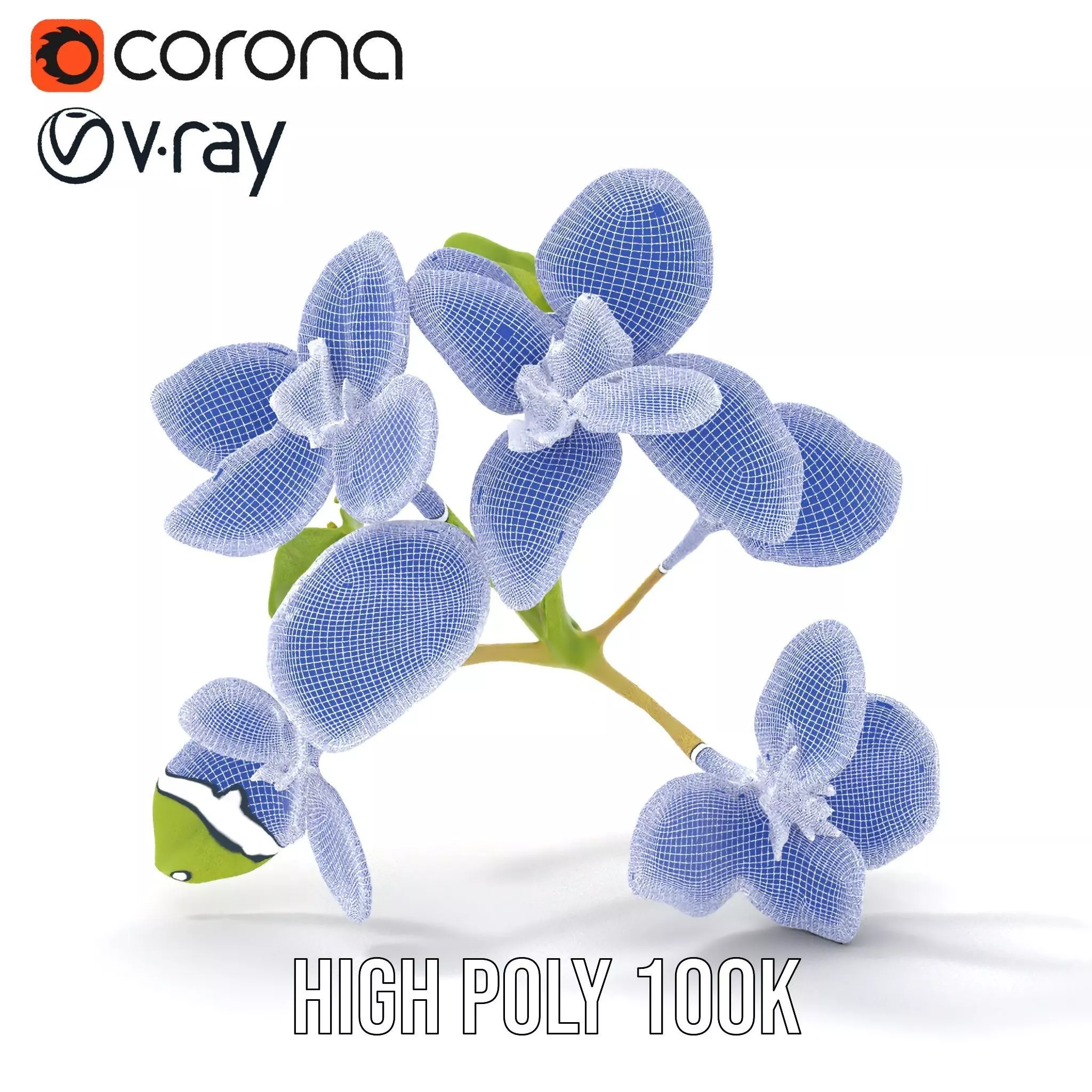 Fresh Mint Leaf model pack Low-poly 3D model_26