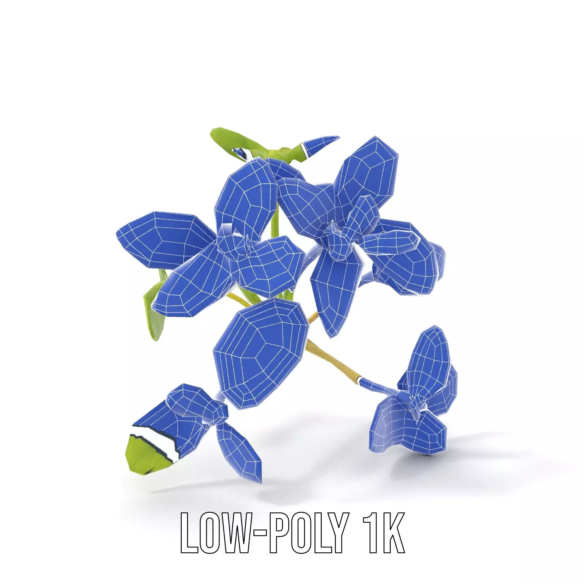 Fresh Mint Leaf model pack Low-poly 3D model_28
