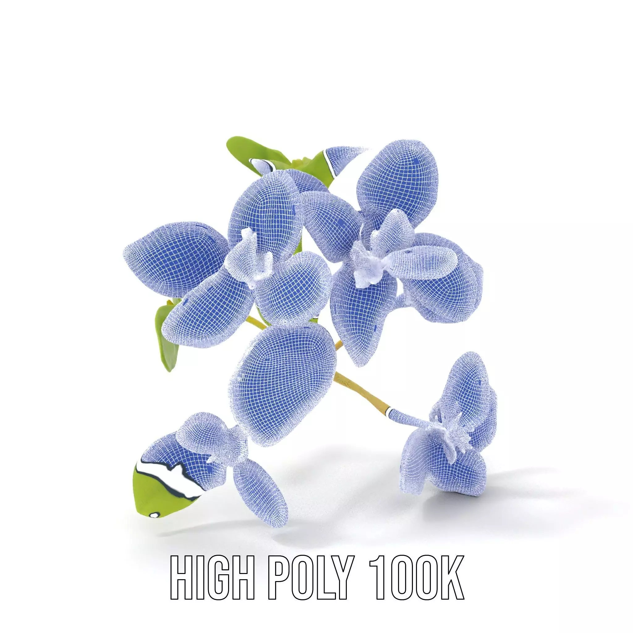 Fresh Mint Leaf model pack Low-poly 3D model_4