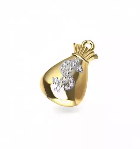Money Bag Pendant