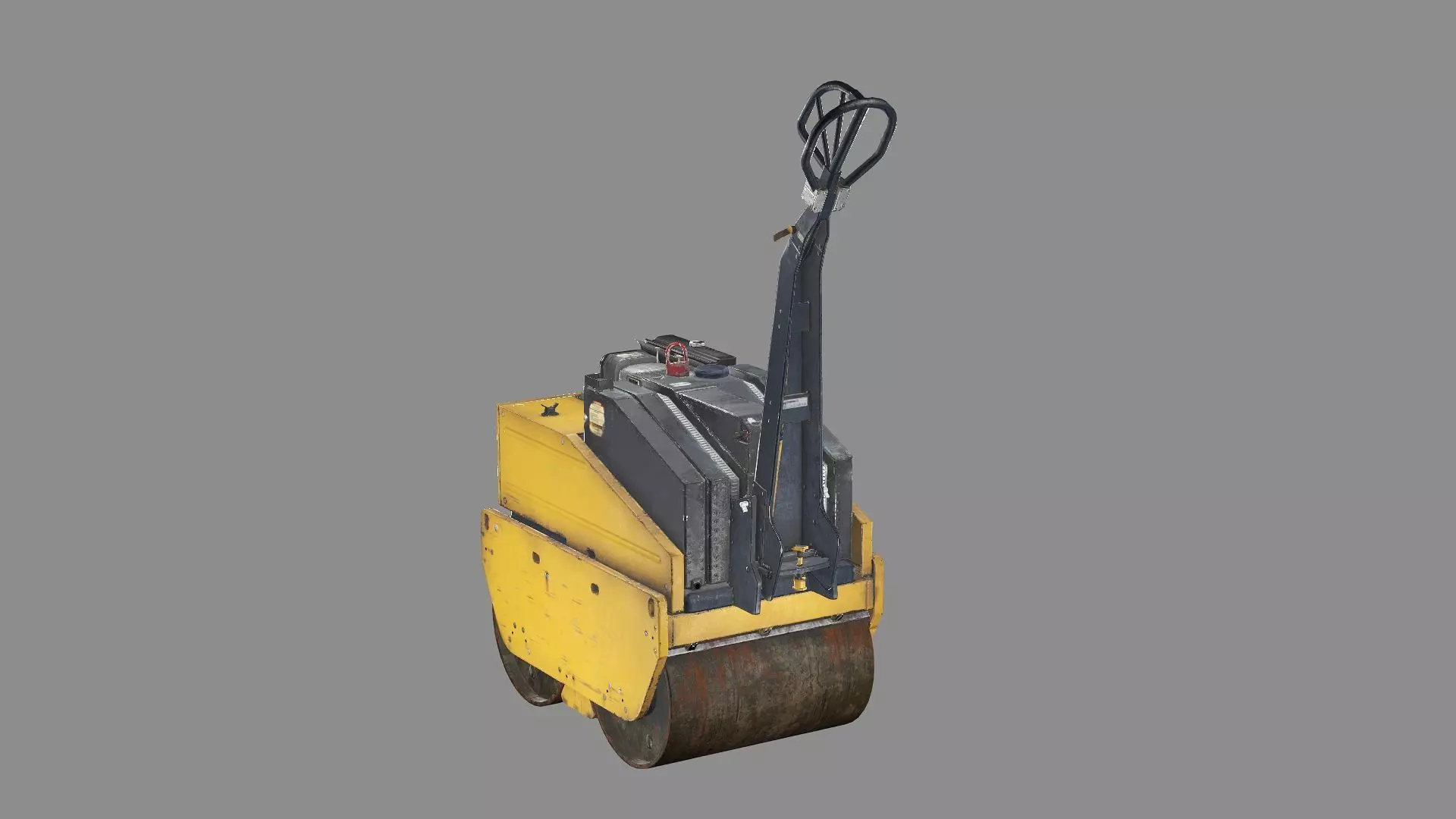 Construction Tool Roller Machine Low-Poly 3D Model Low-poly 3D model_4