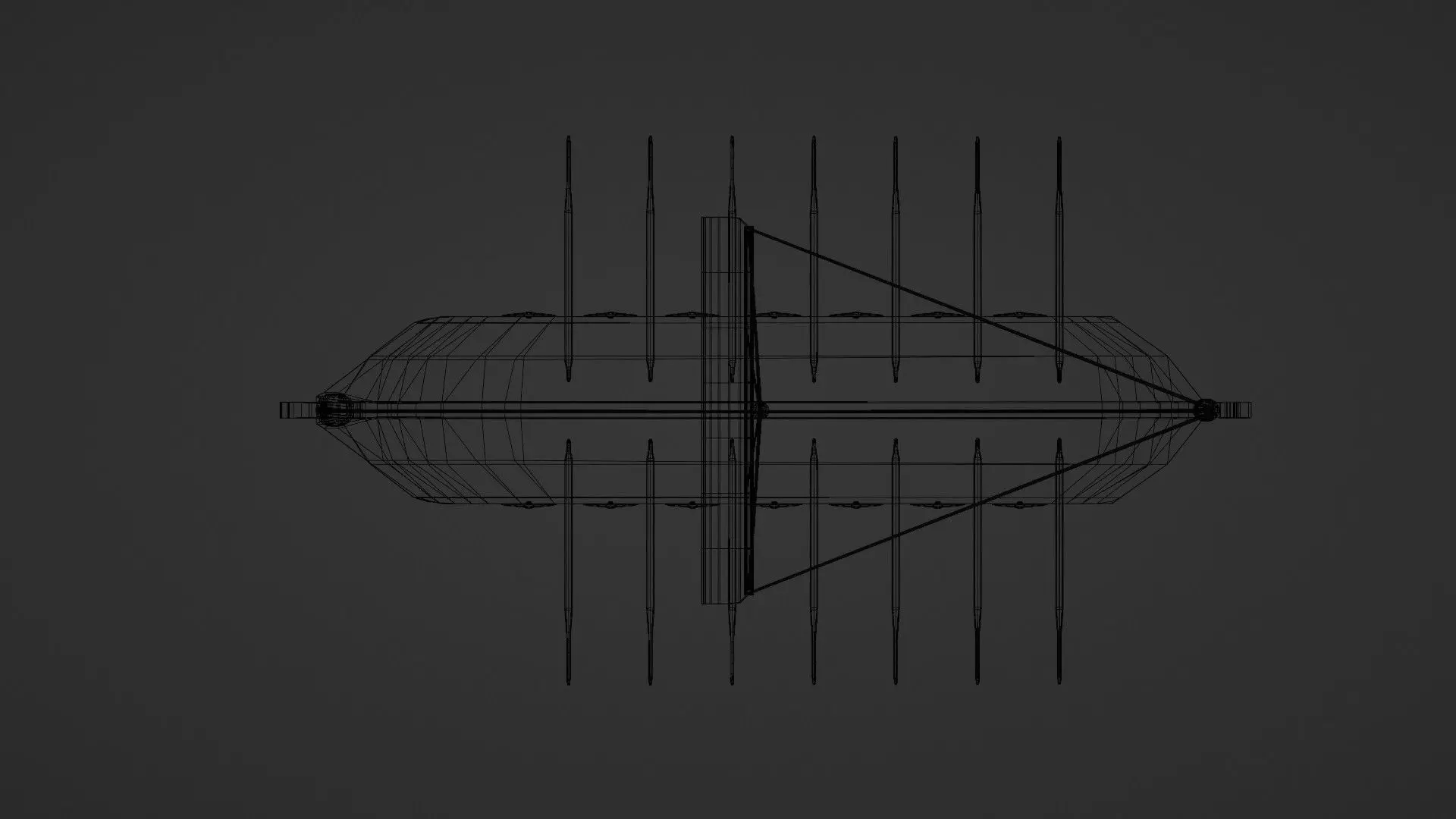Longship 3D model_14