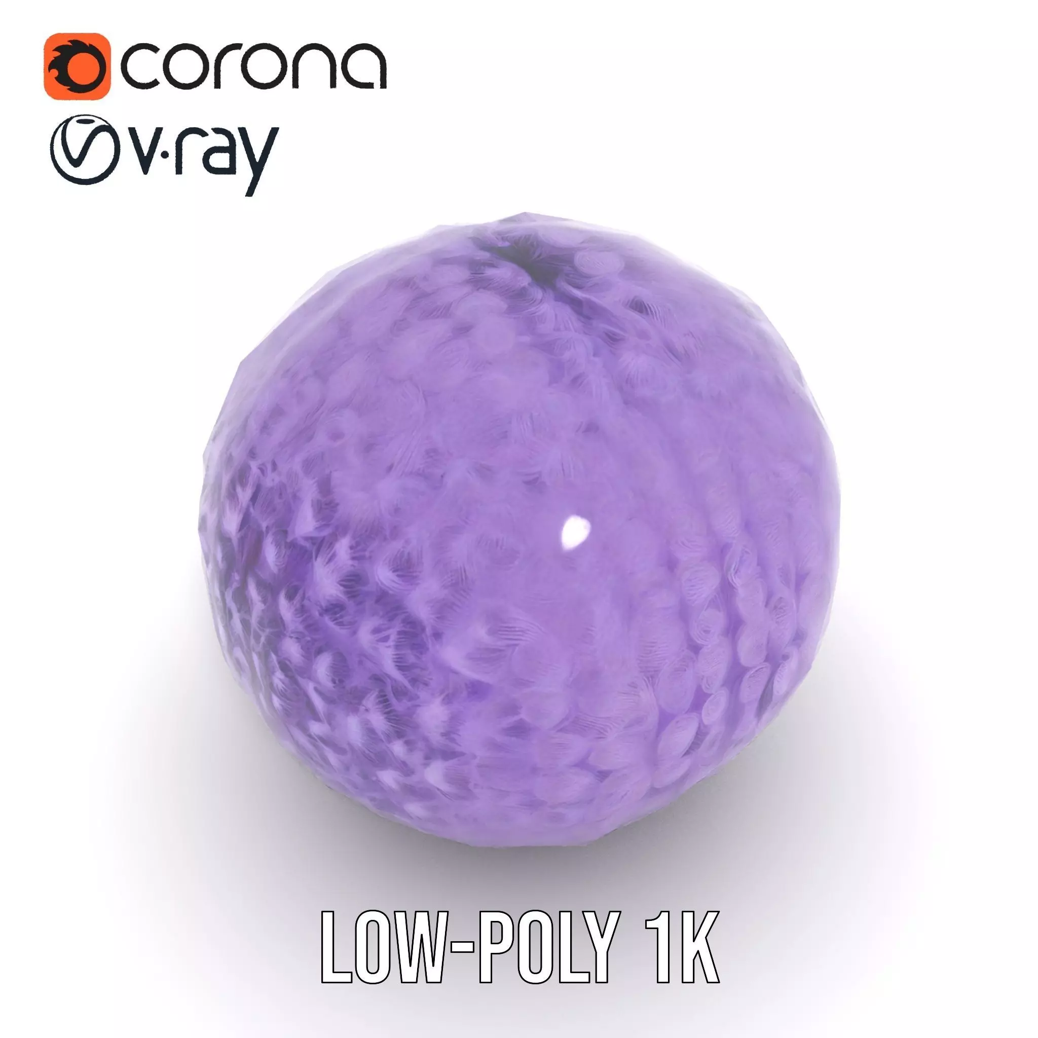 Feathered Lavender Sphere model pack Texture_9