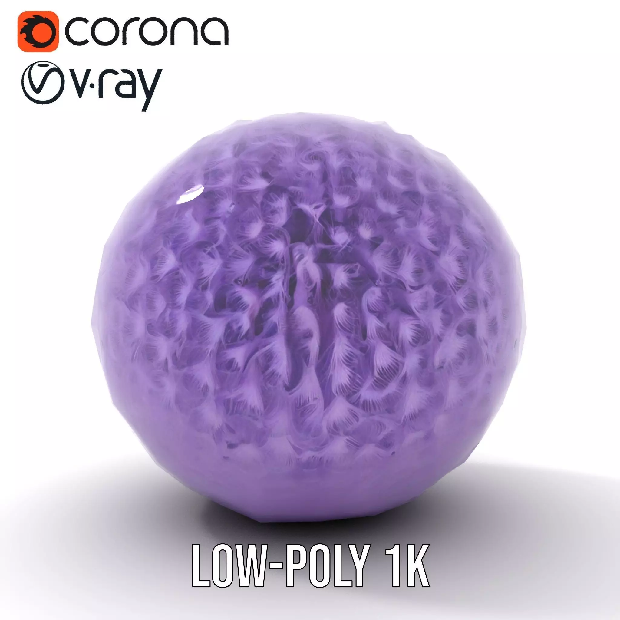 Feathered Lavender Sphere model pack Texture_7