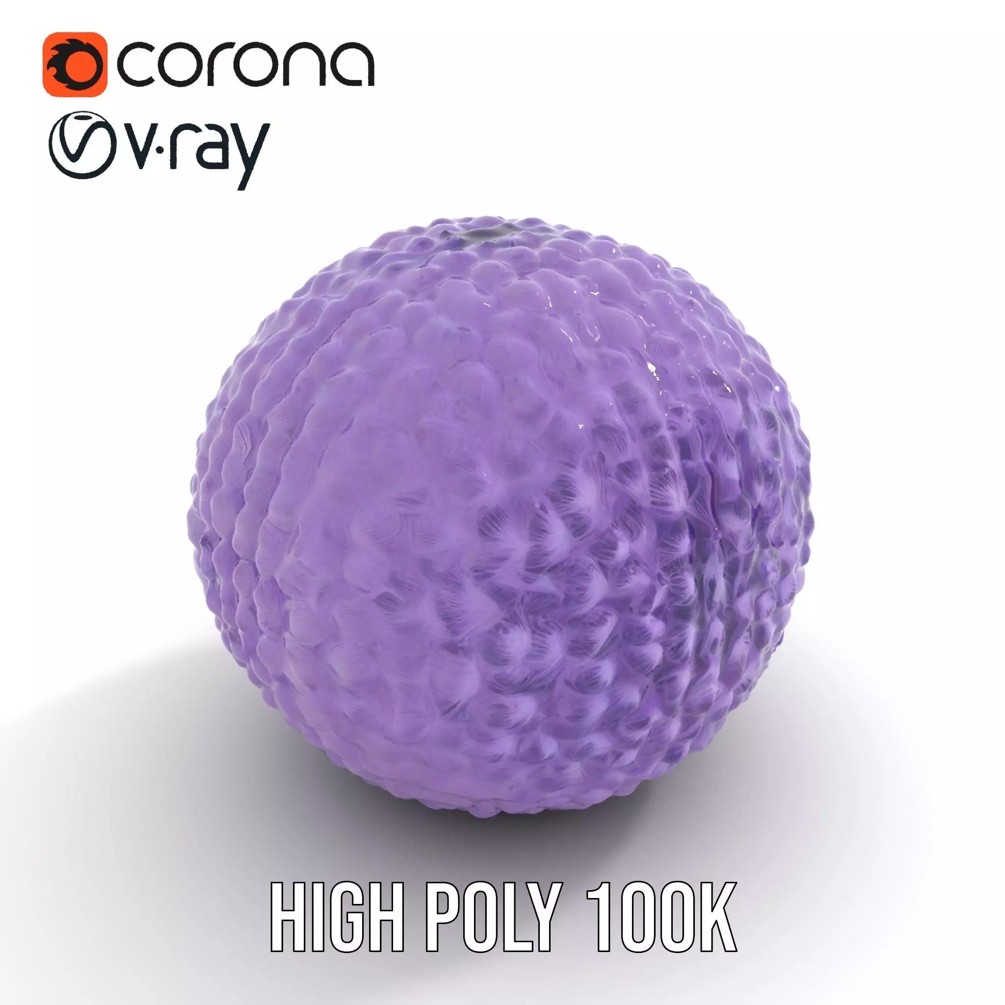 Feathered Lavender Sphere model pack Texture_25