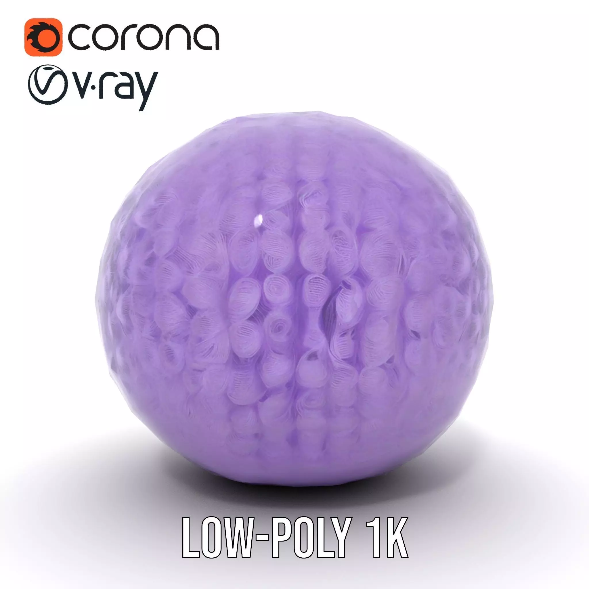 Feathered Lavender Sphere model pack Texture_24